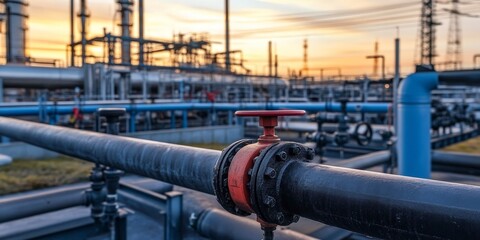 Industrial Gas Pipeline Infrastructure