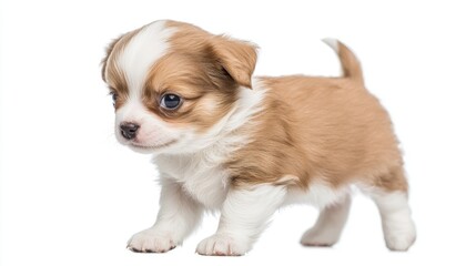Energetic Chihuahua Puppy Close-Up