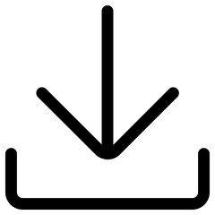 download outline icon