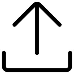 upload outline icon