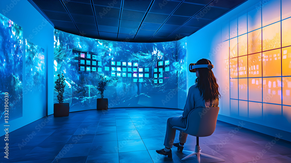 Aufkleber exploring vr and holographic collaboration in immersive technology spaces