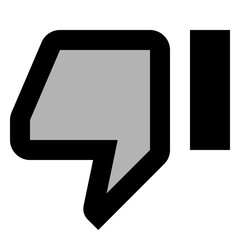Thumbs Down Icon
