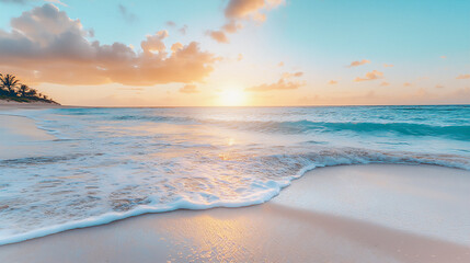 Fototapeta premium beach sunset,