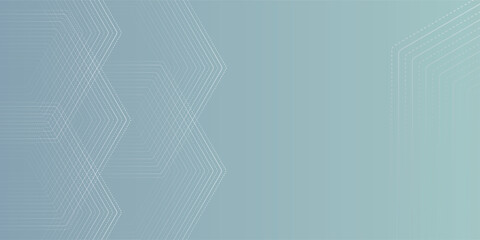 Abstract hexagon lines on gray background. Geometric stripe line art design modern illustration