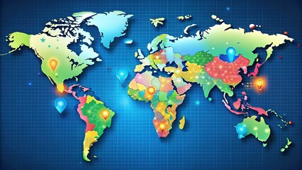 Explore the world interactively.  Mark significant places.  Discover geography.