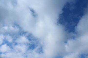 sky is blue and clear with no clouds. The sun is shining brightly. Natural and cloudy fresh blue sky background. Natural sky beautiful blue and white texture background. Blue sky and cloud on summer 