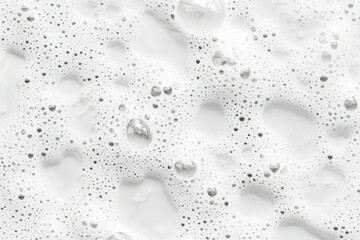 Textured white surface with foam-like patterns. Neural network AI generated