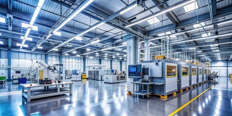 Fototapeta premium State-of-the-art industrial service using cutting-edge equipment.