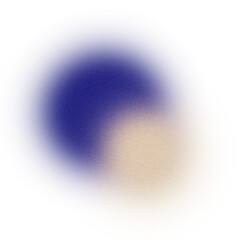 Navy Blue and peach gradient dots