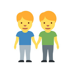 Two Boys Holding Hands