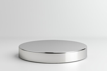 Sleek, modern platform gleaming, ready to showcase products with its clean lines