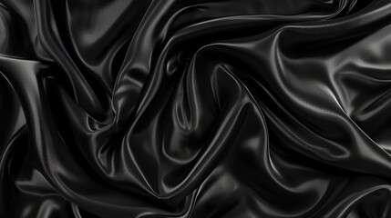 Obraz premium a black curtain with a white spot light