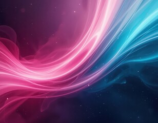 Fototapeta premium Dynamic flowing colors abstract background digital art fantasy environment smooth viewpoint vivid concept