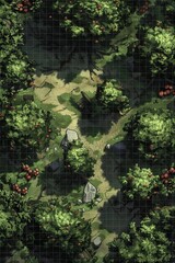 dnd battlemaps gridded dnd map fantasy tabletop gaming grid layout adventure preparation roleplaying game visual aid terrain design modular map for roleplaying sessions dungeon crawler combat scenario