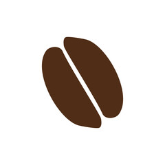 Abstract Coffee Bean Pattern with Layout Variations