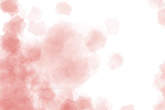 Pink watercolor abstract background. Watercolor pink background. Abstract pink texture.