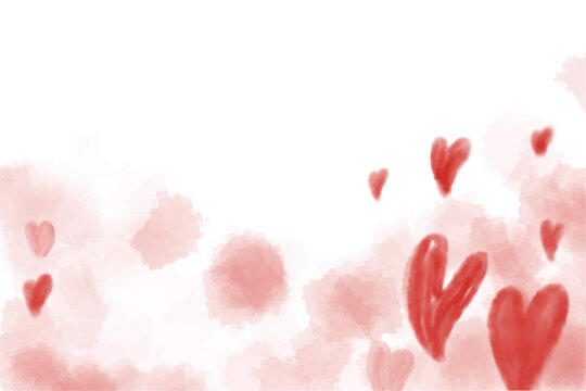 Pink watercolor abstract background. Watercolor pink background. Abstract pink texture.