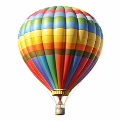 Naklejka premium air balloon on white background