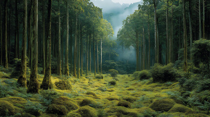 Obraz premium forest wallpaper,