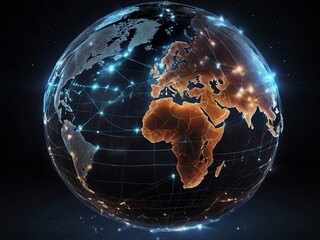 global communication concept, global business concept