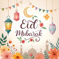 horizontal, invitation, islam, no people, greeting card, illustration