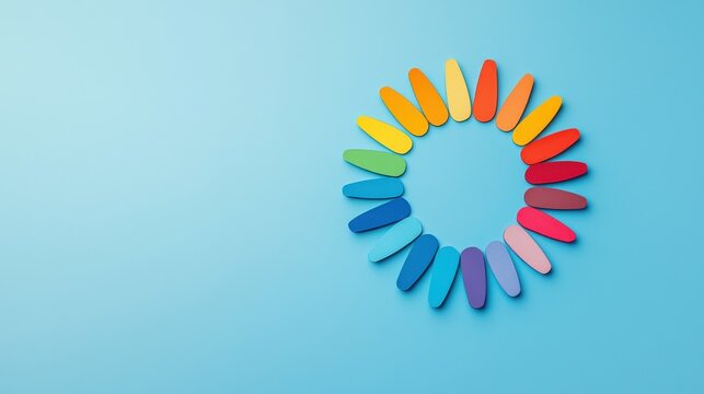 A creative poster with keywords like 'Compromise,' 'Peace,' and 'Unity'
