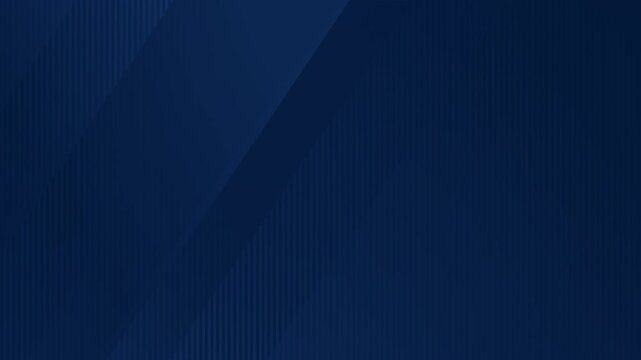 4k Premium dark navy blue animated background. Business elegant cover. Seamless looped banner with diagonal stripes. Technology design with lines. Man business card. Light futuristic overlay gradient