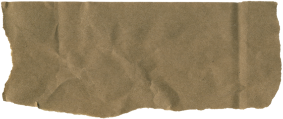 Brown kraft ripped paper background for vintage album decoration, collages, scrapbooking, DIY projects