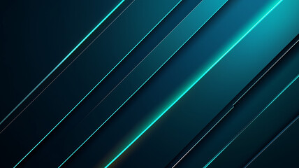 Abstract Motion Blur Light Streaks in Blue Theme for High-Speed Data Transfer and Cyber Network Concept Design