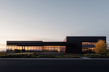 Obraz premium Modern architecture building
