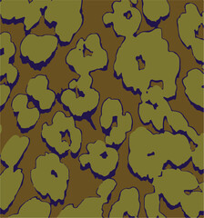 Naklejka premium natural seamless patterns with coat, skin of fur textures of wild exotic animals - zebra, snake, tiger, leopard, giraffe. Flat vector illustration for wrapping paper, textile print.
