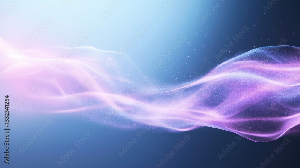 Poster dynamic and colorful abstract background representing metaphor for scientific breakthroughs with amp