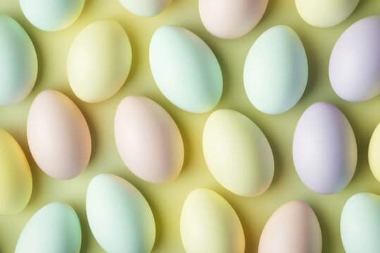 Soft and Muted Easter Egg Colors for a Modern and Minimalist Spring Celebration