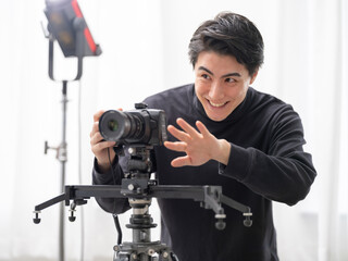カメラマン・男性・動画
