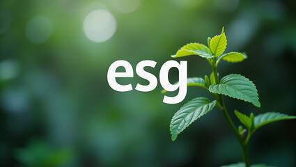 ESG carbon credits trading carbon credits within ESG frameworks to offset emissions and promote sustainable practices concept as Businesses trading ESG carbon credits to offset their emissions support