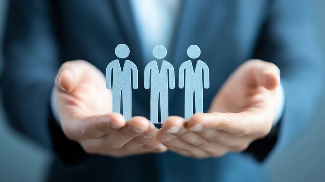 HR officer organizing career development program for employees
