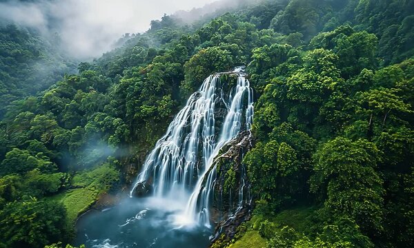 dudhsagar waterfalls video india landscape 