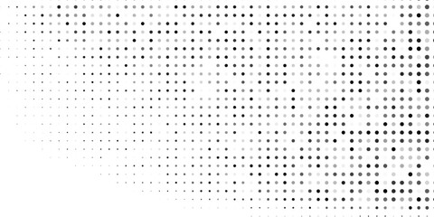 Background with monochrome dotted texture. Polka dot pattern template. Background with black dots - stock vector dots background vector dots illustration modern halftone