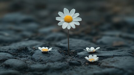 close up of yellow flowers
