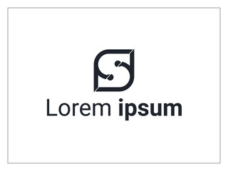 S Logo Design, Letter S Logo Design, Minimalist S Logo Design.