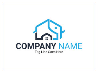 Real Estate Logo Design, Elephant Home Logo Design, Nature Home Logo Design.