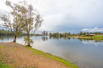 Tapada Grande river beach in the São Domingos mines area - Mertola.