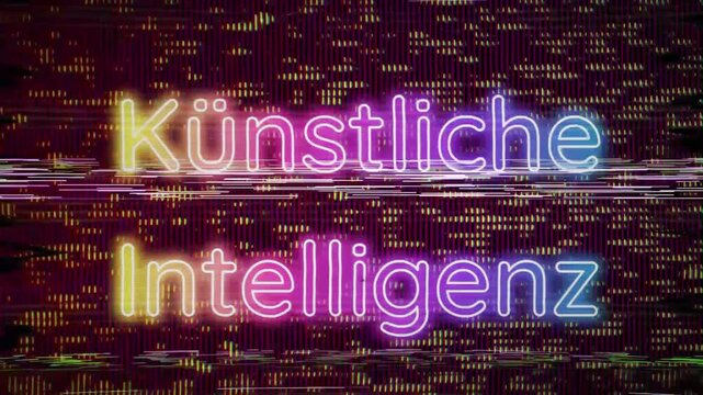 Symbolvideo f&uuml;r die technische St&ouml;rung der k&uuml;nstlichen Intelligenz