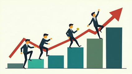 Dynamic Illustration of Dropping Interest Rates & Nervous Investors