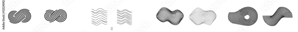 Poster the background features an abstract circle, creating an illusion of dynamic movement, with a black s