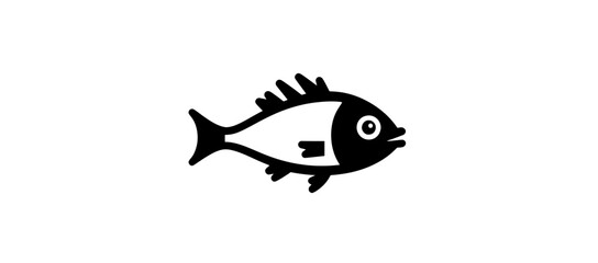 Modern UI design featuring blowfish icons in outline and fill formats