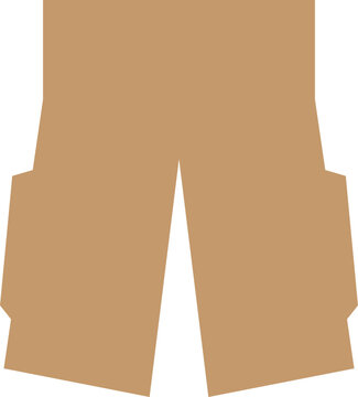 Cargo Shorts Simple Vector