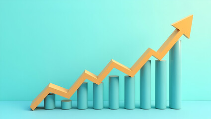Unlocking Success: Flat Startup Business Growth Trends with Upward Graphs & ROI Strategies