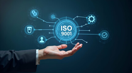 Engage with Holographic ISO 9001 Certification for Quality Management
