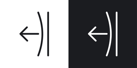 Elastic icon symbol collection on white background.